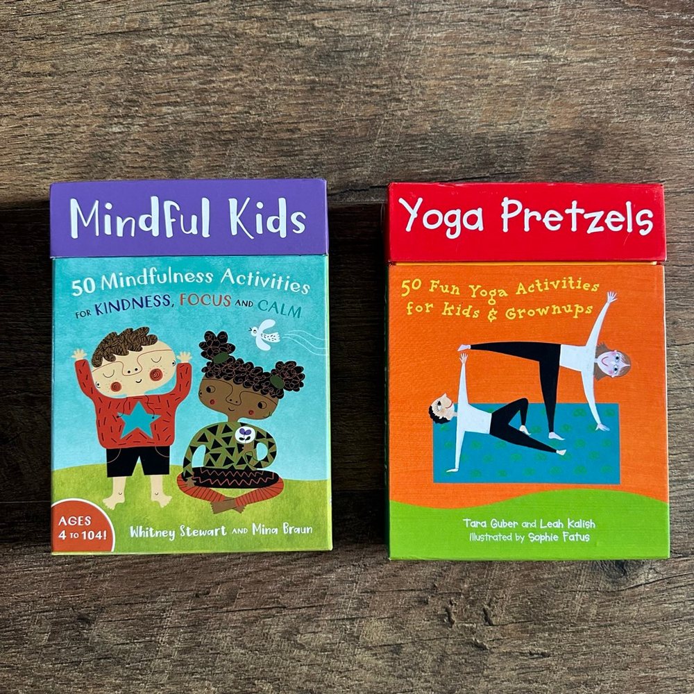 Barefoot Books Yoga Pretzel & Mindful Kids Learning Toys set